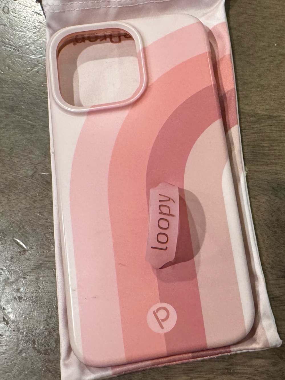 Loopy Case Terracotta DreamsPattern  Plastic Fitted Phone Case iPhone 15 Pro Max